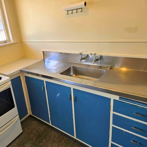 Sanitized kitchen bench after Cleaning Doctor deep clean in New Zealand