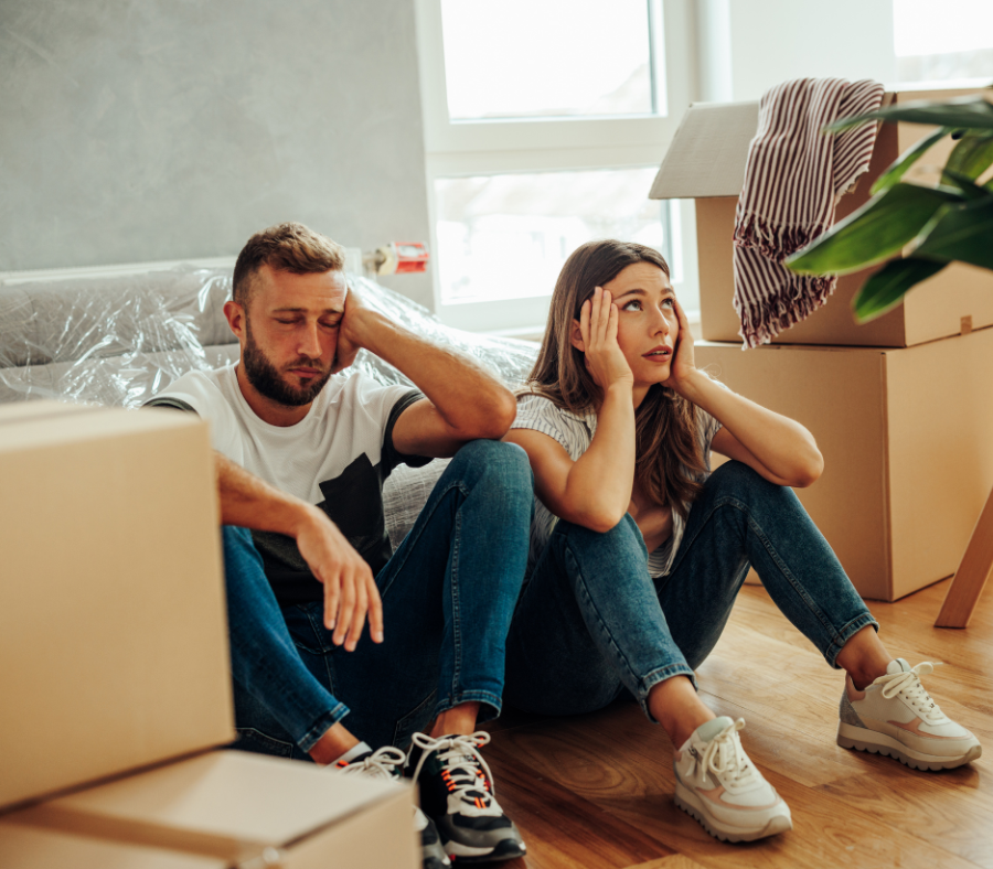 Cleaner working in a vacant home—removing grime, deodorising rooms, and restoring cleanliness before new tenants move in.